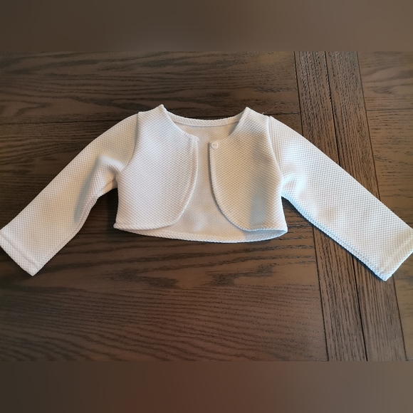 White bolero size 6M - Picture 1 of 3